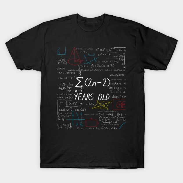 Funny Math Geek 18th Birthday, Math Lover 18 Years Old ideas T-Shirt by johnii1422